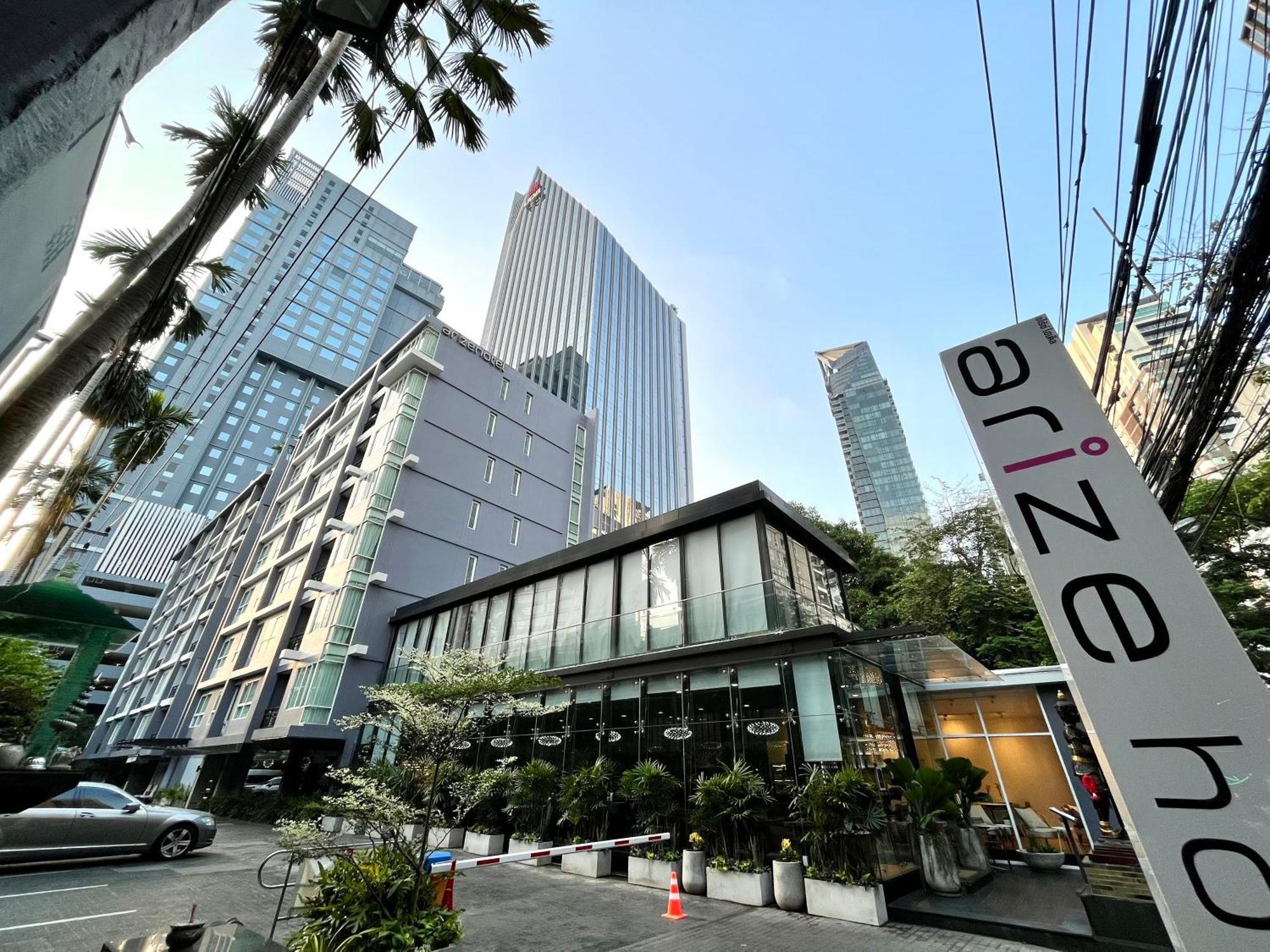 Arize Hotel Sukhumvit Bangkok Exterior foto