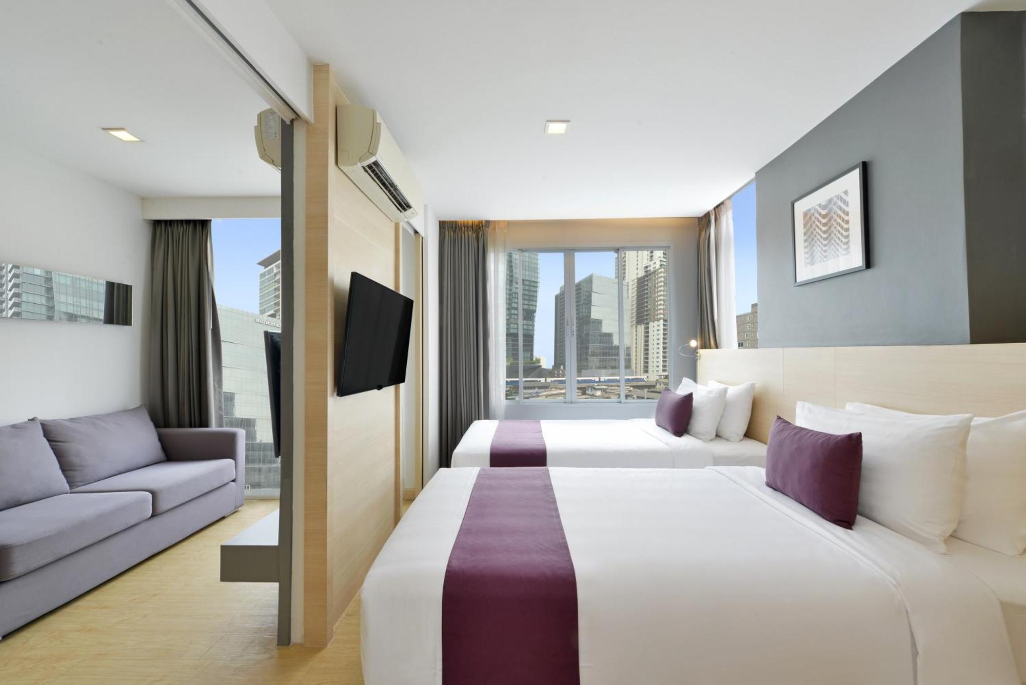 Arize Hotel Sukhumvit Bangkok Exterior foto